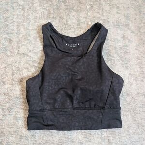 All Fenix Black Liquid Leopard Sports Bra